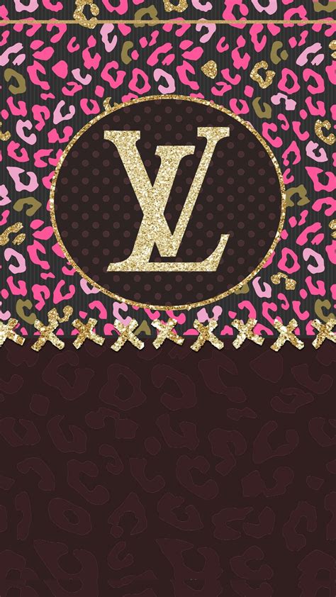 rose gold louis vuitton iphone wallpaper